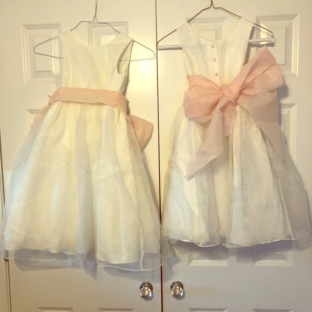 Matching US Angels Flower Girl Dresses